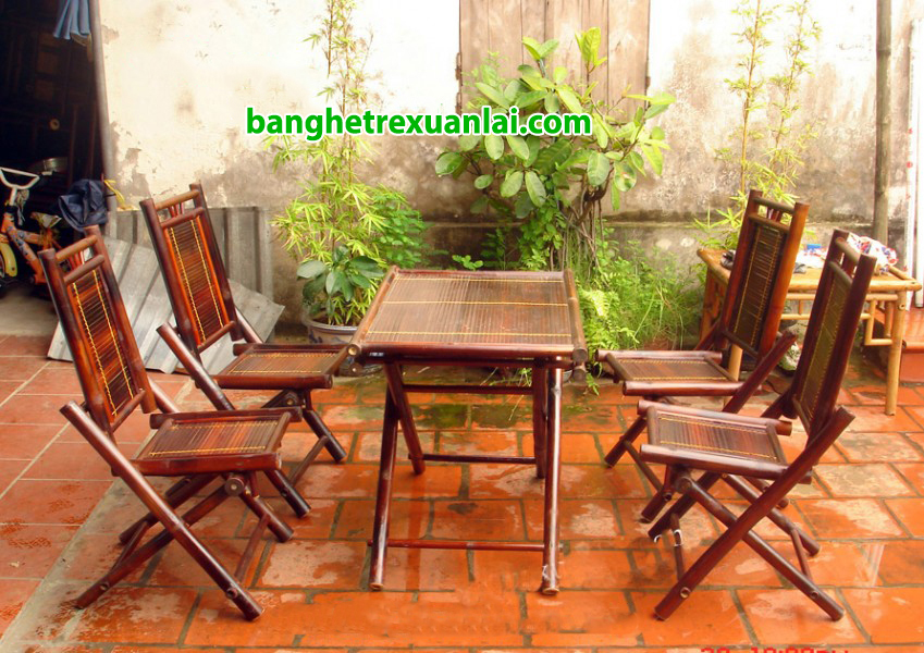 bàn ghế tre, bộ bàn ghế, bàn ghế, mua bộ bàn ghế tre