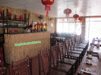 Quầy bar tre